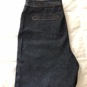 Liz Claiborne Hepburn Jean - Dark Blue, Size 16P